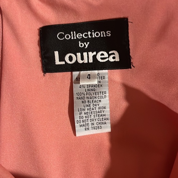 Vintage Lourea elegant formal dress size 4 - Picture 6 of 9